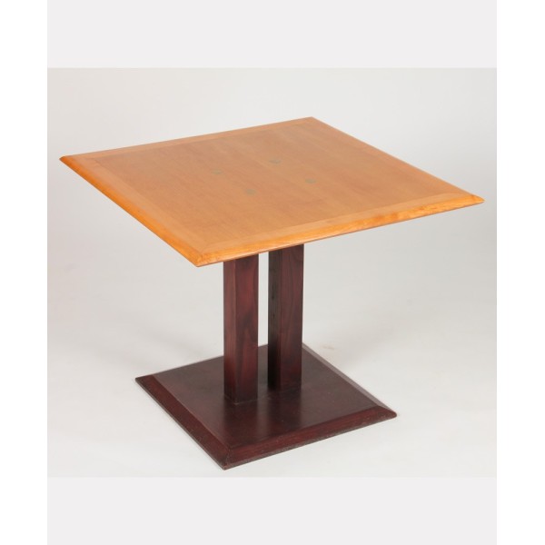 Square dining table by Christian Duc for CMB, circa 1988 - 