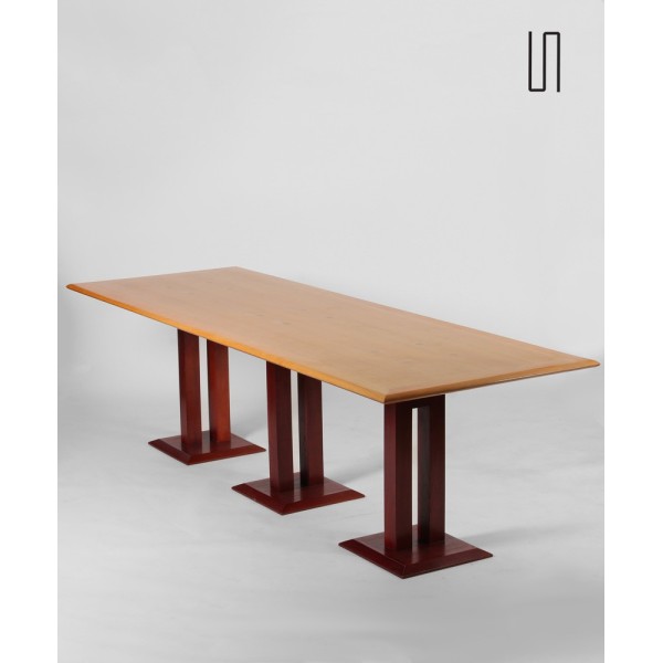 Dining table by Christian Duc for CMB, circa 1988 - 