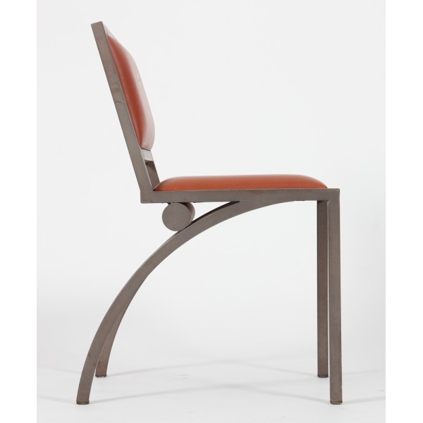 Ensemble de 4 chaises Cylindre par Jean-Michel Wilmotte, 1983 - 