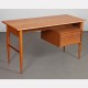 Bureau vintage en bois datant des années 1970 - Design d'Europe de l'Est