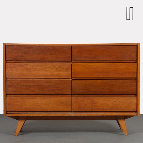 Commode en bois par Jiri Jiroutek, modèle U-453, vers 1960 - Design d'Europe de l'Est