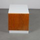Vintage wood and formica chest of drawers, 1970s - 
