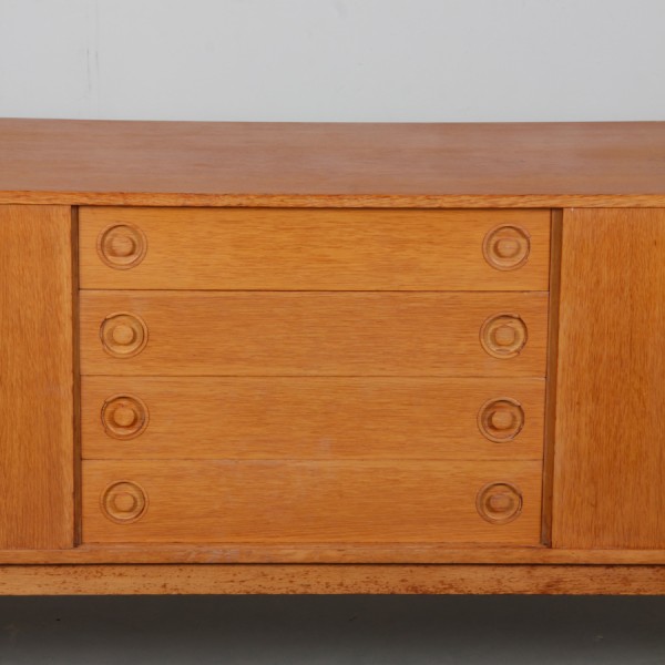 Vintage wooden sideboard from the 1960s - 