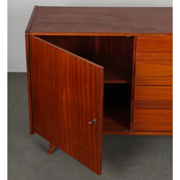 Mahogany chest of drawers, Jiroutek for Interier Praha, model U-458, 1960 - Eastern Europe design
