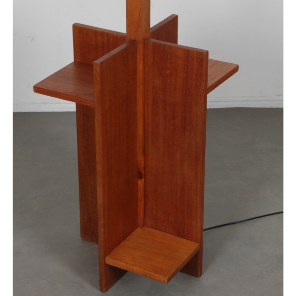 Lampadaire moderniste en bois, 1930-40 - 
