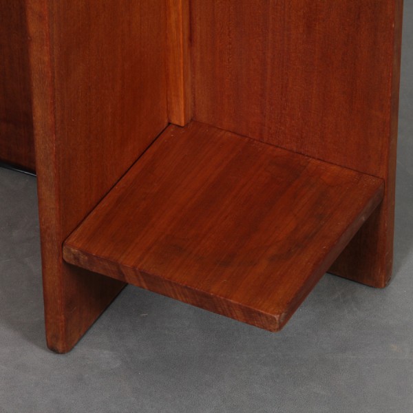 Modernist wooden floor lamp, 1930-40 - 