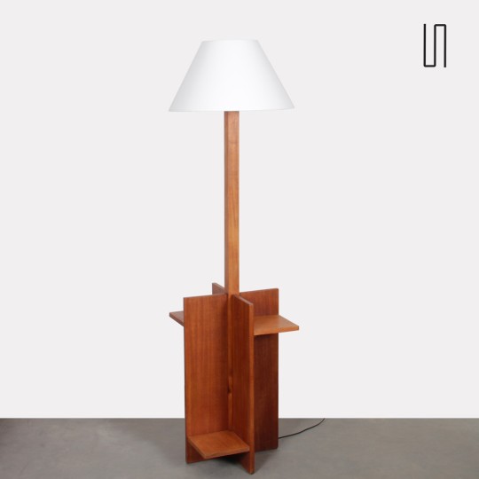 Modernist wooden floor lamp, 1930-40 - 