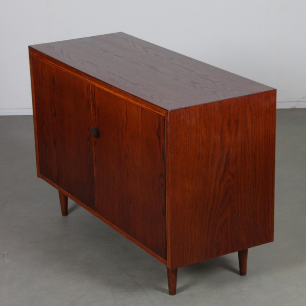 Small dark oak chest, 1960s - 