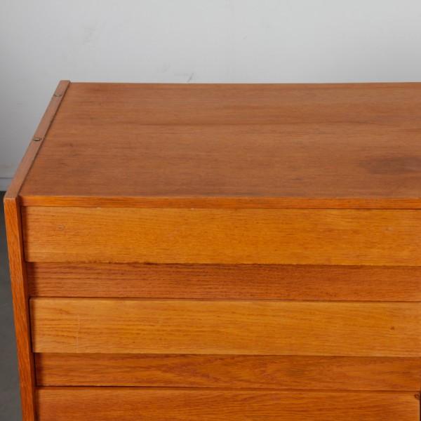 Wooden chest of drawers by Jiri Jiroutek, model U-453, circa 1960 - Eastern Europe design