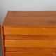 Wooden chest of drawers by Jiri Jiroutek, model U-453, circa 1960 - Eastern Europe design