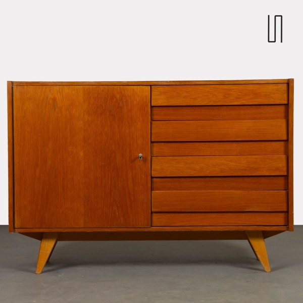 Vintage dresser, Jiroutek for Interier Praha, model U-458, circa 1960 - Eastern Europe design