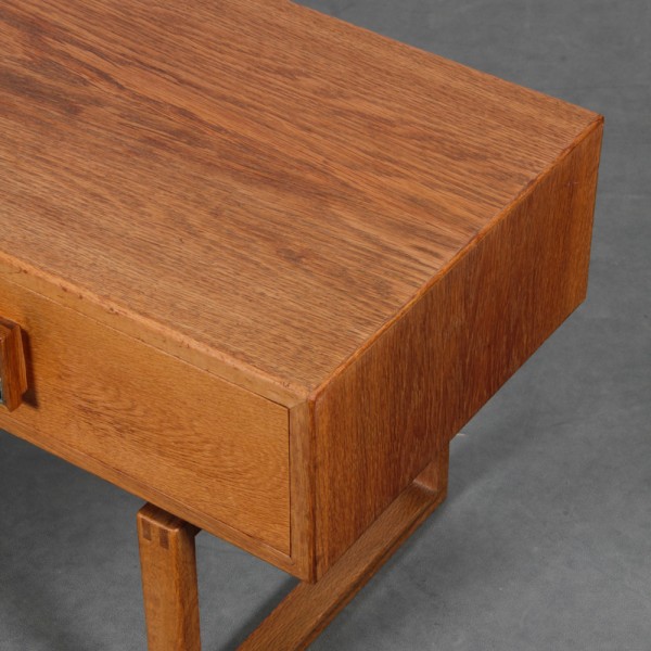 Scandinavian oak console, 1960s - Scandinavian design