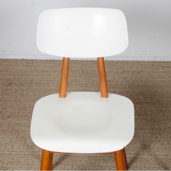 Suite of 3 chairs produced by Ton in the 1960s - Eastern Europe design