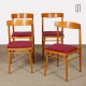 Set of 4 Czech chairs produced by Ton, 1970s - Eastern Europe design