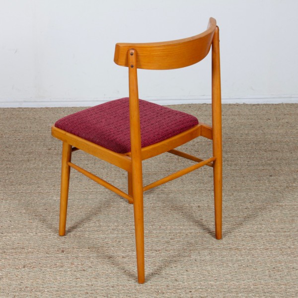 Suite de 4 chaises tchèques produites par Ton, 1970 - Design d'Europe de l'Est