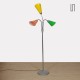 Vintage metal floor lamp by Lidokov, circa 1960 - Eastern Europe design