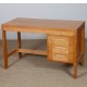 Vintage wooden desk from the 1970s - Eastern Europe design