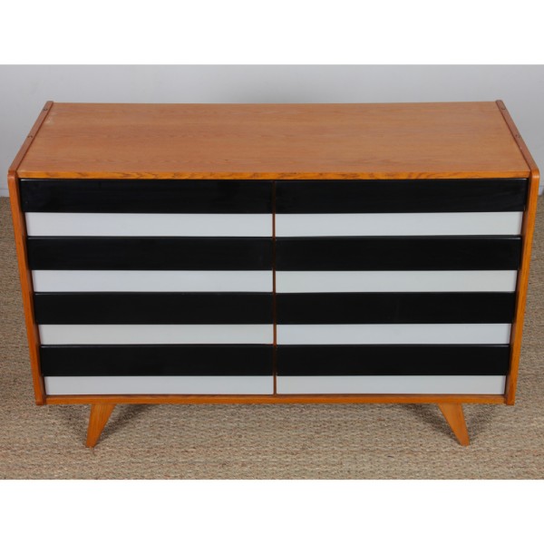 Vintage chest of drawers by Jiri Jiroutek, model U-453 from the 1960s - Eastern Europe design