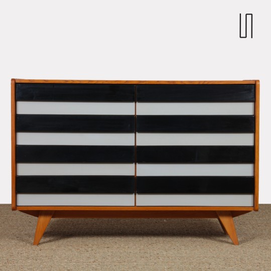 Vintage chest of drawers by Jiri Jiroutek, model U-453 from the 1960s - Eastern Europe design