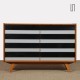 Vintage chest of drawers by Jiri Jiroutek, model U-453 from the 1960s - Eastern Europe design