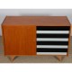 Vintage oak chest of drawers by Jiri Jiroutek, model U458, 1960s - 