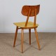 Vintage wooden chair by Ton, 1960 - Eastern Europe design