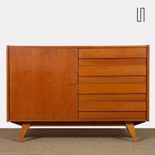 Vintage dresser, Jiroutek for Interier Praha, model U-458, circa 1960 - Eastern Europe design