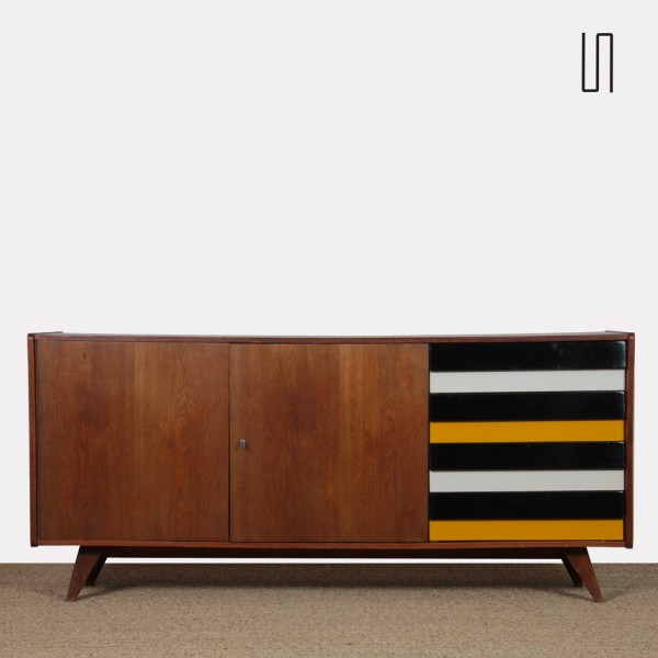 Sideboard by Jiroutek for Interier Praha, model U-460, 1960s - 