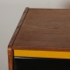 Yellow and black chest of drawers, model U-453, by Jiri Jiroutek, 1960s - Eastern Europe design