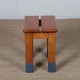 Tabouret vintage en orme, 1970 - 