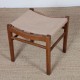 Tabouret en bois des années 1950 - 