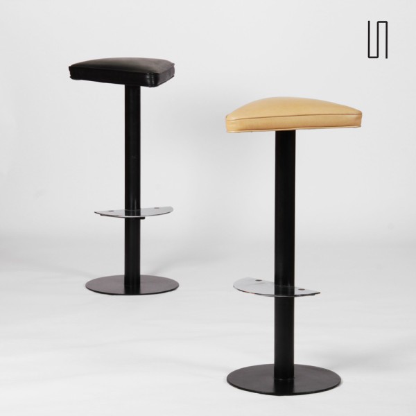 Pair of African Queen stools by Christian Duc for CMB, 1987 - 