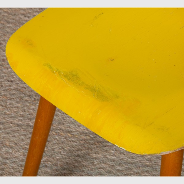 Chaise vintage en bois produite par Ton, 1960 - Design d'Europe de l'Est