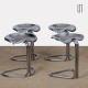 Suite of 4 stools by Rodney Kinsman for Bieffeplast, 1970s - 