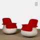 Pair of Culbuto armchairs by Marc Held for Knoll, 1967 - 