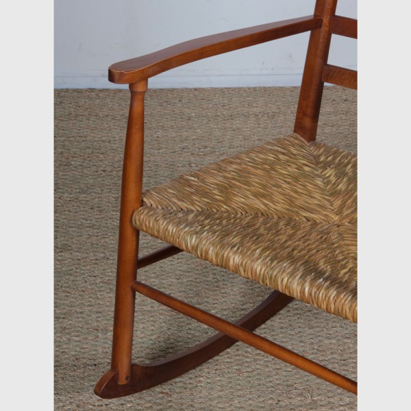 Rocking chair scandinave des années 1960 - Design Scandinave