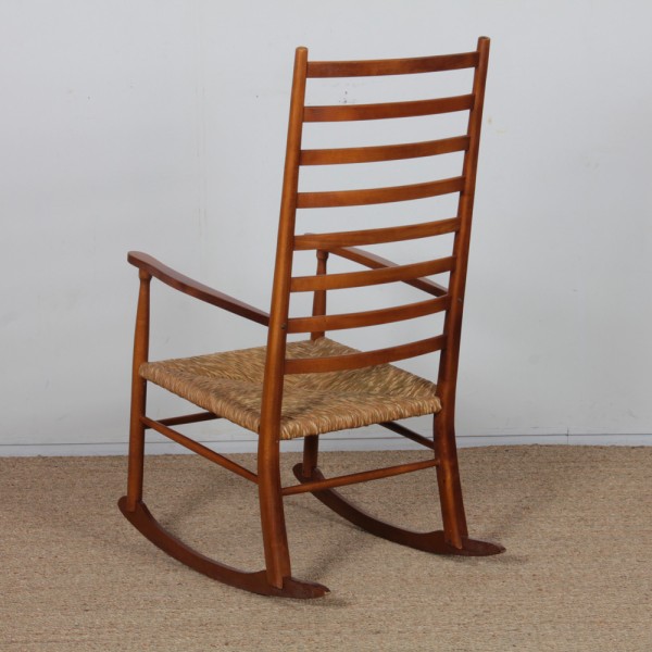 Rocking chair scandinave des années 1960 - Design Scandinave