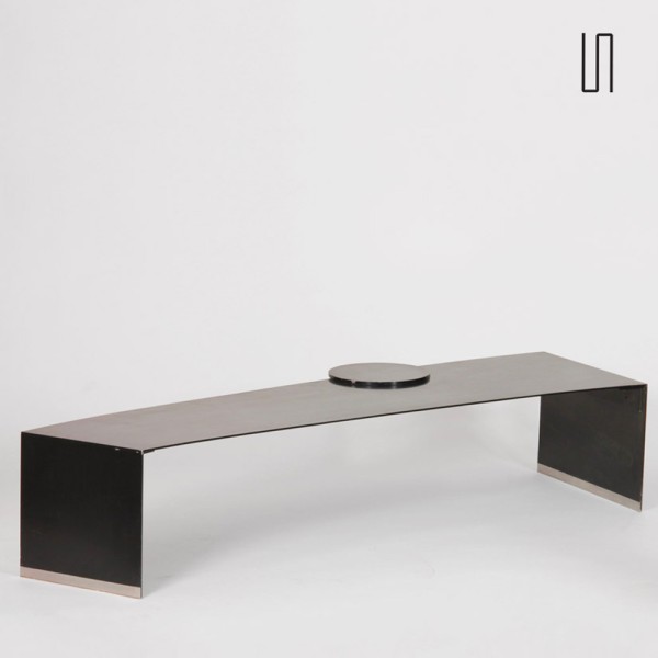 Table basse Agathe par Gilles Derain pour Lumen Center, circa 1980 - 