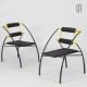 Pair of Mediabolo armchairs by Nemo, 1986 - 