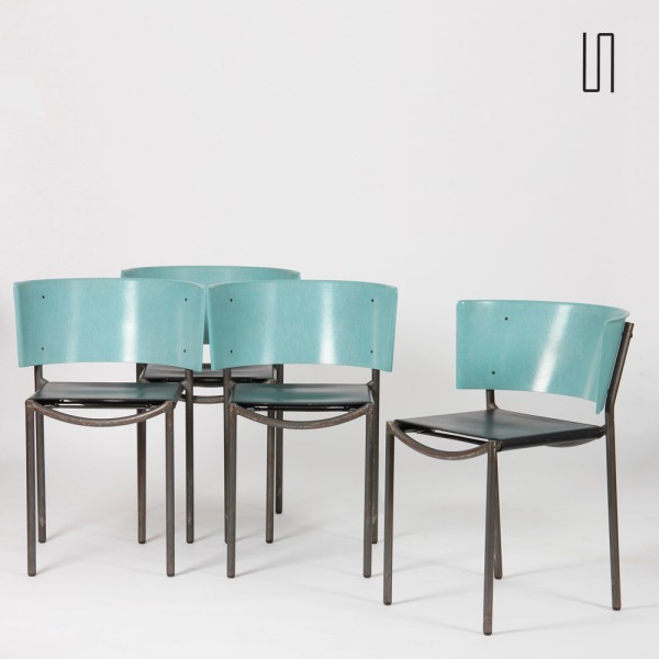 Set of 4 Lilla Hunter chairs by Philippe Starck for XO, 1986 - 