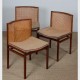 Suite of 6 chairs by Tito Agnoli for La Linea, 1960s - 