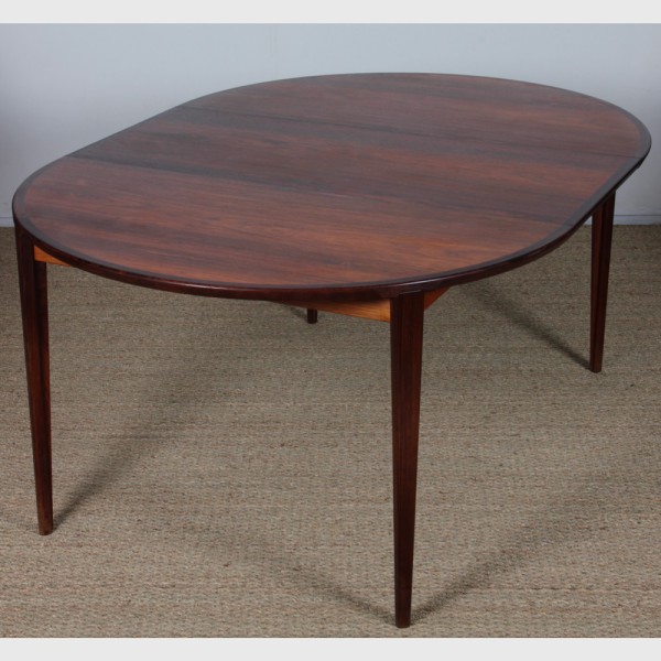 Scandinavian dining table by Henry Rosengren Hansen, 1960s - Scandinavian design