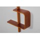 Wall shelf by Ludvik Volak for Drevopodnik Holesov, 1960s - Eastern Europe design