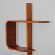 Wall shelf by Ludvik Volak for Drevopodnik Holesov, 1960s - Eastern Europe design