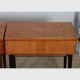 Pair of wooden bedside tables by UP Zavody, 1960s - Eastern Europe design