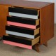 Chest with pink drawers, model U-458 by Jiri Jiroutek, 1960s - 