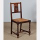 Set of 6 1950s rustic chairs - 