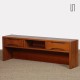 Maison Regain low storage unit in elm, 1980s - 