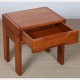 Elm bedside table for Maison Regain, 1980s - French design