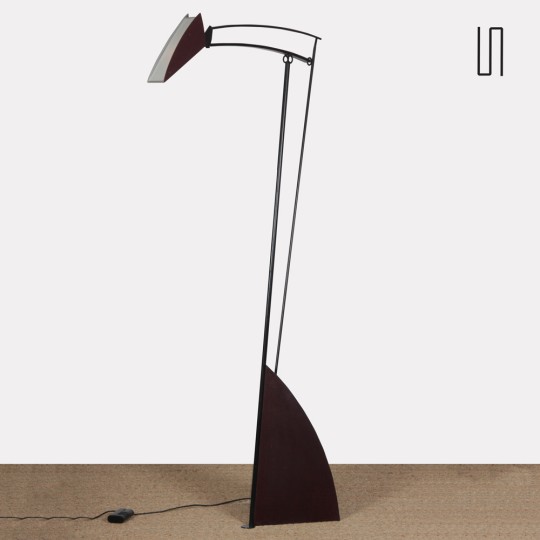 Metal floor lamp from the 1990s - 